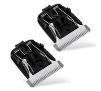 2 lame di ricambio per tosaerba Manscaped, igieniche, a scatto, per tagliacapelli elettrico inguine, compatibili con tosaerba Manscaped 2.0 3.0 4.0, testa di ricambio Manscaped (nero)