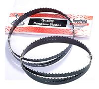 2 lame per sega a nastro da 1785 mm x 10 mm x 6 TPI, per Record Power BS250 Premium 10, Axminster Hobby HBS250N, Clarke CBS355, Fox F28-186A, potenza in legno HBS 251, Draper 25766, Nutool HOL. Banda