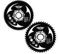 2 lame per sega TopsTools CSK8544T_60T 85mm 44T 60T HSS 15mm compatibili con Worx Bosch Makita Ryobi Rockwell e molti altri