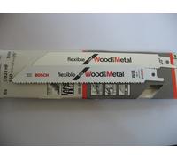Bosch Lama per sega a gattuccio S 922 HF Flexible for Wood and Metal, Quantità:1