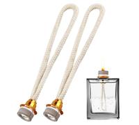 2 lampade a olio Wick, stoppino da 18 mm, per lampade a olio, ricambio per lampade a olio, olio Burner Wick with Control, Wick for All Catalytic Lamps, compatibile con la maggior parte delle lampade