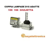 2 LAMPADE D1S XENON KIT FARI ORIGINALI AUTO ALFA ROMEO 6000K 35W HID