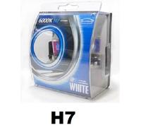 2 LAMPADE EFFETTO XENON H7 5500K LUCE AZZURRATA SUPER WHITE x AUTO ENTRA