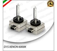 2 LAMPADE FARI XENON ATTACCO D1S LUCE 6000K AL QUARZO ALTA QUALITA'