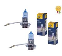 2 Lampadine Alogene H3 50% Luce Chiara Hella 12V/55W 8GH002090-371