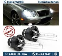 2 Lampadine BIXENON D2S-D2R PER Mercedes W203 RICAMBIO 35W 6000K HID