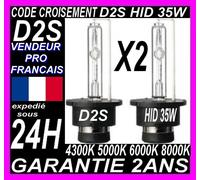 2 Lampadine D2S Xenon Luce Fari HID 35W 6000K Compatibile Con OSRAM PHILIPS