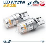 2 Lampadine Frecce LED T20 WY21W Arancioni CANbus Luce Potente 1400L Plug & Play