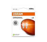 2 Lampadine Interno W1,2W 12V 1,2W W2x4.6d OSRAM ORIGINAL Adatto Per Auto