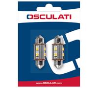 2 Lampadine LED a siluro 36 mm 2W - 1 PZ Osculati - 14.300.33 - 1430033
