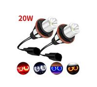 2 lampadine LED Angel Eyes per BMW E87 E39 M5 E60 E61 E63 E64 M6 E65 E66 E83 X3 E53