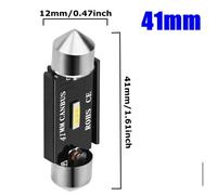 2 Lampadine LED can bus 41MM C5W, Targa, Festoom, Plafonier.sin Hyper Flash