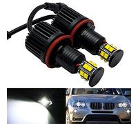 2 lampadine LED H8 40 W Angel Eyes, nessun errore, Canbus, 3600 lm, 6000 K, colore bianco, per E92 E81 E82 E87 E88 E90 E91 E93 E63 E64 E70 serie 1/3/5/7/X/Z (confezione da 2)