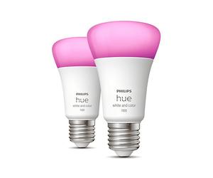 2 Lampadine LED smart PHILIPS HUE WhiteColor E27 9W