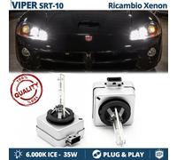 2 Lampadine XENON D1S PER Dodge VIPER SRT-10 RICAMBIO 35W 6000K HID GHIACCIO
