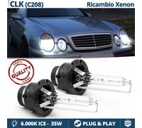 2 Lampadine XENON D2S-D2R PER Mercedes LK C208 RICAMBIO 35W 6000K HID