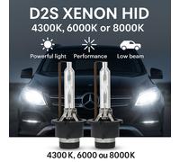 2 Lampadine XENON Di Ricambio D2S / P32D-2 4300K Bianco Per Mini R50 R52 R53