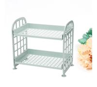 2 Layers Scaffali Ripostiglio Organizzatore Di Articoli Da Toeletta