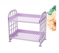 2 Layers Scaffali Ripostiglio Organizzatore Di Articoli Da Toeletta