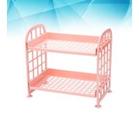 2 Layers Scaffali Ripostiglio Organizzatore Di Articoli Da Toeletta