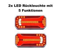 2 LED Luce Posteriore Fanale 12V24V Set per Auto Camion Rimorchio Roulotte