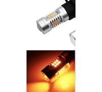 2 LED PY24W can bus di Luce Naranja.ambar, Intermittenti