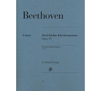 BEETHOVEN - Sonata Op. 49 nº 1 en Sol menor y nº 2 en Sol Mayor "Sonatina" para Piano (Urtext)