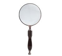 2. Lente D'ingrandimento Senior Ampia Vista Da 100 Mm Impugnatura Ergonomica 10X Per Libri E Francobolli Lente D' Per Visibilità In Condizioni Scarsa Illuminazione