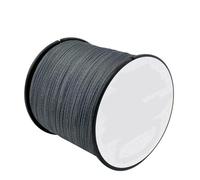 2 lenze da pesca intrecciate in pe a 4 fili 300,0 m, super resistenti, all'usura, lancio liscio, accessori for la in mare Per Fishing(Dark Grey,300m-0.12mm-12lb)
