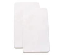 2 lenzuola per lettino, 140 x 70 cm, 100% cotone