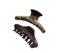 2 leopardi design ampio fermaglio per capelli mollette leggere elegante ornamento per feste per diversi tipi capelli acconciatura per feste accessorio per artiglio
