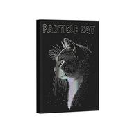 2 libri, carta nera ispessita, quaderno per studenti retrò, formato A5-128, vuoto, mucche e gatti