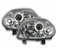 2 lights faros 4250414618193 > Renault Clio B 98-01 chrome