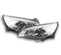 2 lights phares Daylight Opel Astra J anno 09-12 chrome con servomotore