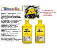 2 LITRI Bardahl 229039 Olio Motore 2 Tempi Moto KXT Off Road Eccellente Potere D