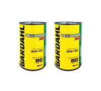 2 LITRI Bardahl Bardhal Technos 5W40 XVS A3 B4 Olio Motore Auto Sintetico 02BD67
