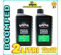 2 LITRI Bardahl classic 15w50 motor oil olio motore auto moto d'epoca 02BD06