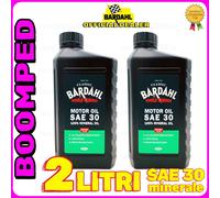 2 LITRI Bardahl Classic sae 30 motor oil olio motore auto e moto d'epoca 02BD05