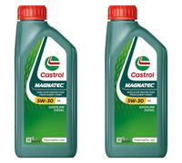 2 Litri di Olio Motore Castrol Magnatec A5 5W-30 Confezione da 2x1L