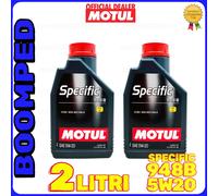 2 litri MOTUL 5W20 SPECIFIC SPECIFIC 948B OLIO MOTORE AUTO SINTETICO 02MO68