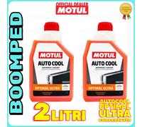2 LITRI Motul Auto Cool Optimal ULTRA Liquido Antigelo Rosso CONCENTRATO 02FL08