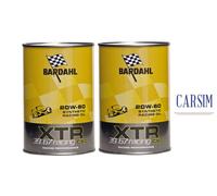 2 LITRI OLIO BARDAHL XTR 20W60 C60 39.67 RACING AUTO POLAR PLUS FULLERENE