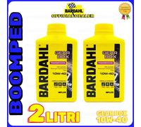 2 Litri Olio cambio BARDAHL BARDHAL Gear Box 10W40 Scooter Moto 4T 2T 02BD12