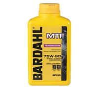 Bardahl - MTF 75W-90 - Olio per Trasmissione e Differenziale Auto, Protezione degli Ingranaggi, Antiusura, Lubrificante Versatile ad ogni Temperatura, 1 L