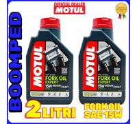 2 LITRI OLIO FORCELLA MOTUL FORK OIL EXPERT MEDIUM SAE 15W TECHNOSYNTHESE 02MO04