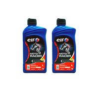 2 LITRI OLIO MIX MISCELATORE ELF MOTO 2 RACER 2 TEMPI NO FUMO 02ET03
