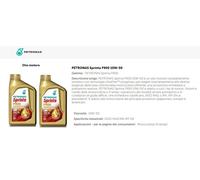 2 LITRI Olio Motore 4 Tempi 4T Sintetico PETRONAS Sprinta F900 10W-50 MOTO