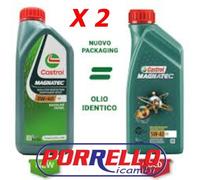 2 Litri OLIO MOTORE 5W40 C3 CASTROL MAGNATEC BMW Longlife-04 Fiat 9.55535-S2