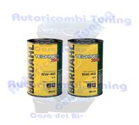 4 LITRI OLIO MOTORE AUTO BARDAHL TECHNOS XVS C3 5W40 SYNTHETIC OIL ACEA C3