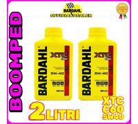 2 LITRI Olio Motore Bardal Bardhal XTC C60 5W-40 OLIO MOTO SCOOTER 02BD57